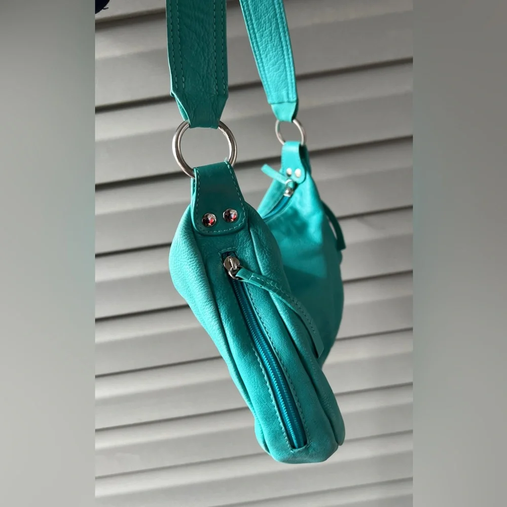 VINTAGE- Hobo International Leather Hobo Shoulder Bag Handbag